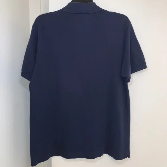 LACOSTE Polo Shirt Dark Blue - Picture 8 of 12